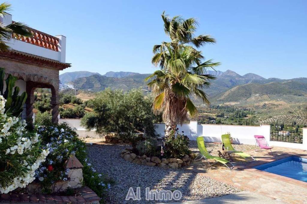 Las Palmeras - Ein Stueck Vom Paradies - Behagliches Haus Mit Pool Algodonales Eksteriør billede