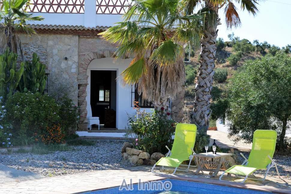 Las Palmeras - Ein Stueck Vom Paradies - Behagliches Haus Mit Pool Algodonales Eksteriør billede