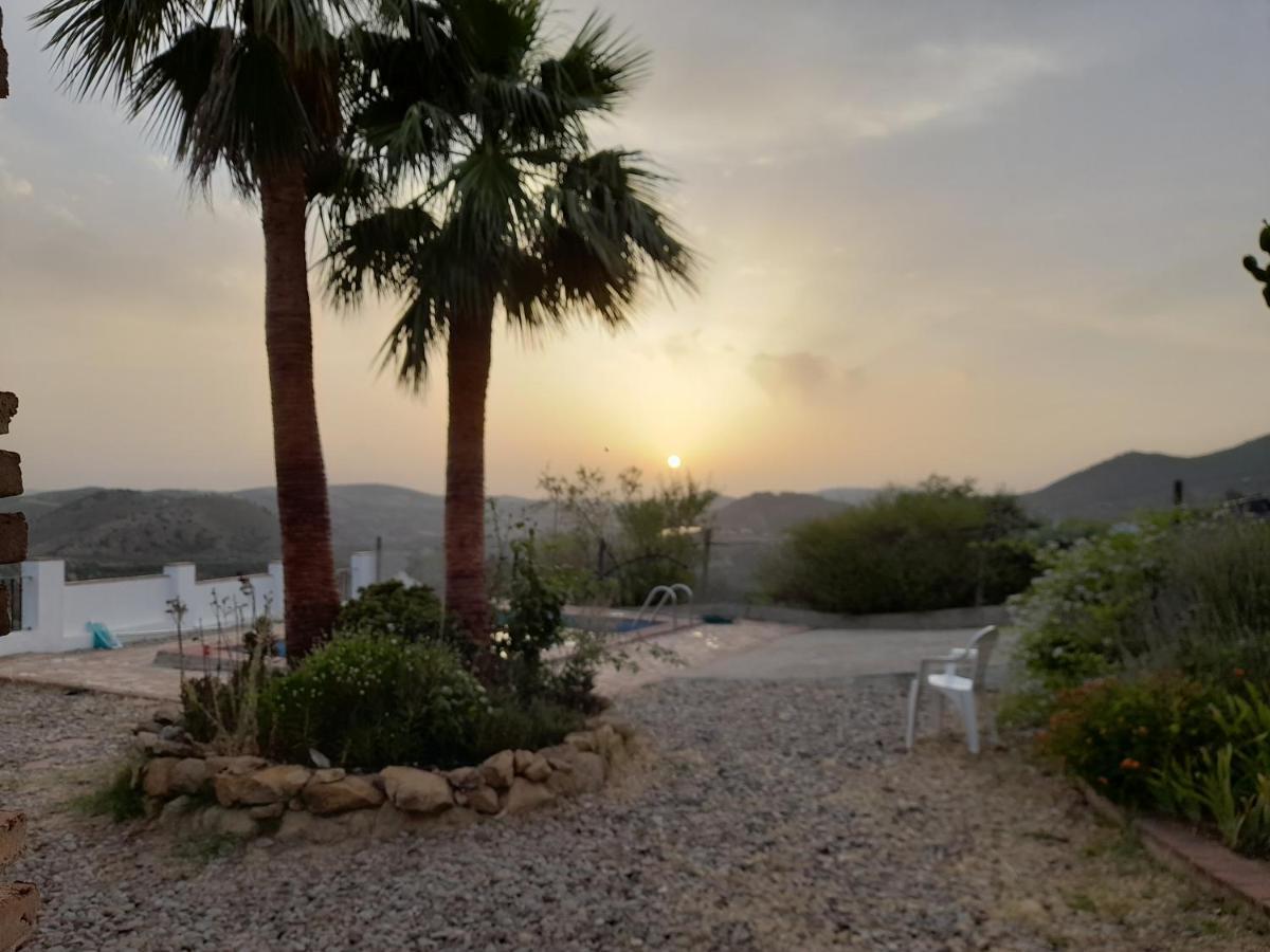 Las Palmeras - Ein Stueck Vom Paradies - Behagliches Haus Mit Pool Algodonales Eksteriør billede