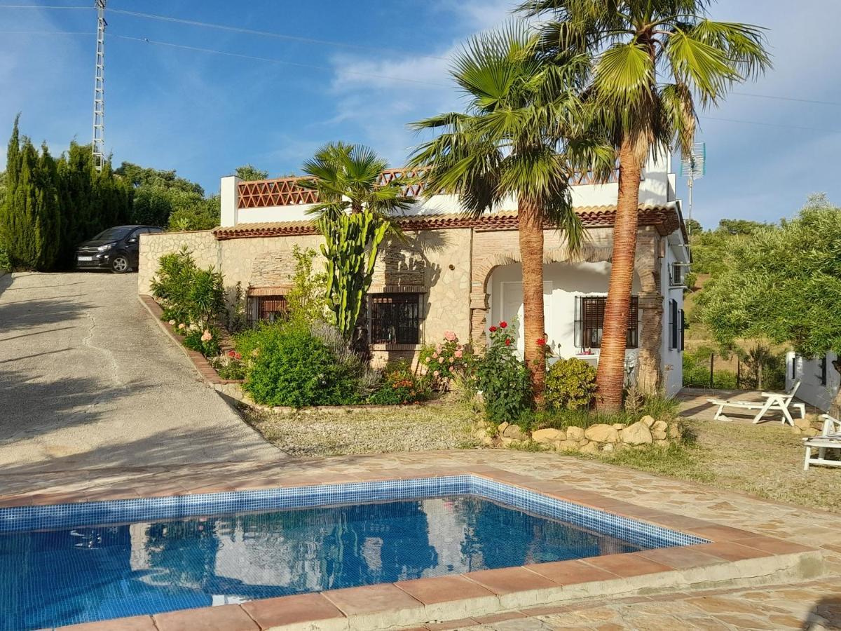 Las Palmeras - Ein Stueck Vom Paradies - Behagliches Haus Mit Pool Algodonales Eksteriør billede